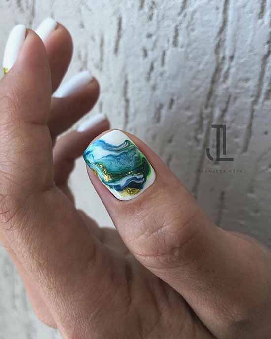 Manucure blanche 2026 : photo-design d'ongles, 100 belles nouveautés