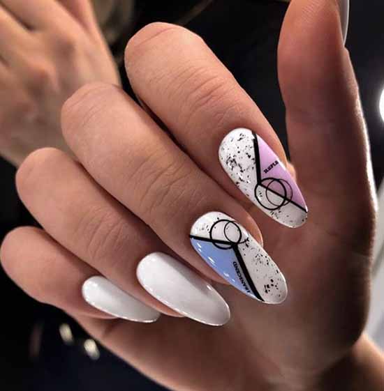 Manucure blanche 2026 : photo-design d'ongles, 100 belles nouveautés