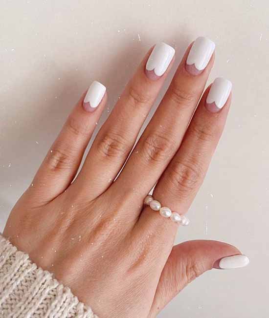 Manucure blanche 2026 : photo-design d'ongles, 100 belles nouveautés