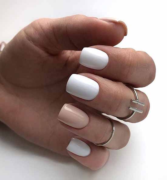 Manucure blanche 2026 : photo-design d'ongles, 100 belles nouveautés
