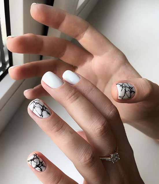 Manucure blanche 2026 : photo-design d'ongles, 100 belles nouveautés