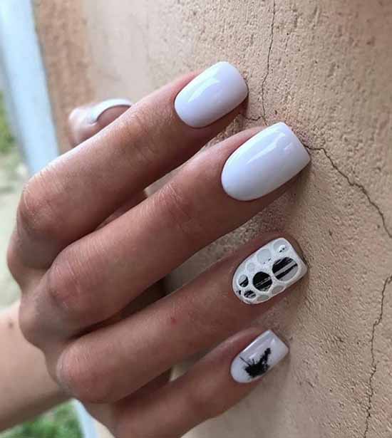Manucure blanche 2026 : photo-design d'ongles, 100 belles nouveautés