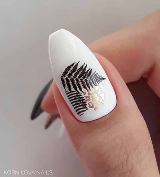 Création d'ongles avec stickers : 100 photos, nouveautés, idées mode