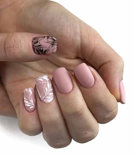 Création d'ongles avec stickers : 100 photos, nouveautés, idées mode