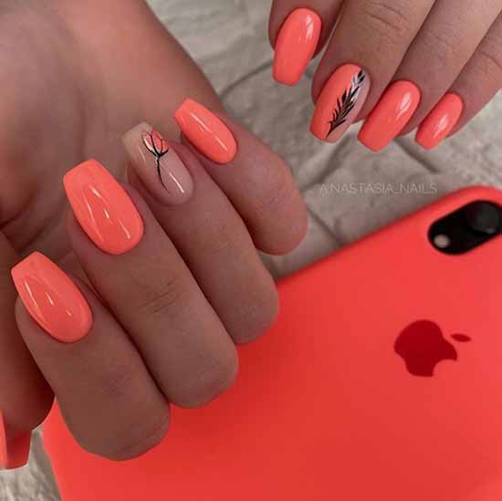 Création d'ongles avec stickers : 100 photos, nouveautés, idées mode