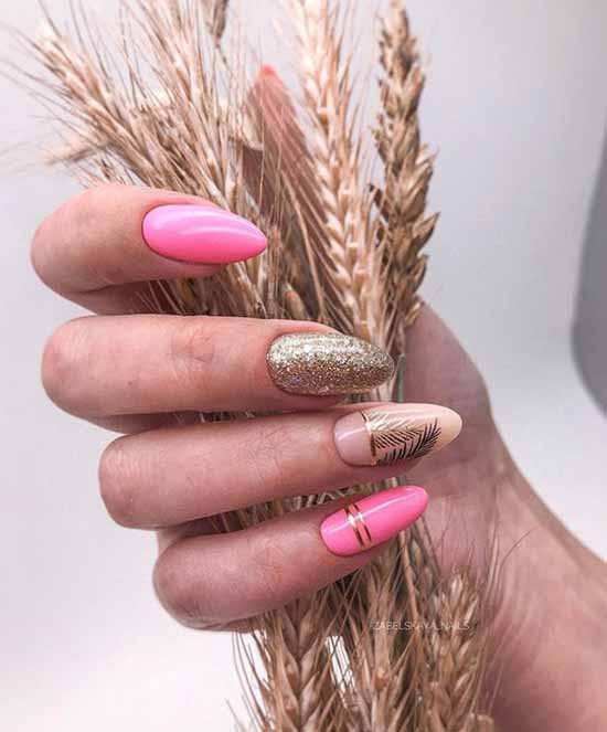 Création d'ongles avec stickers : 100 photos, nouveautés, idées mode