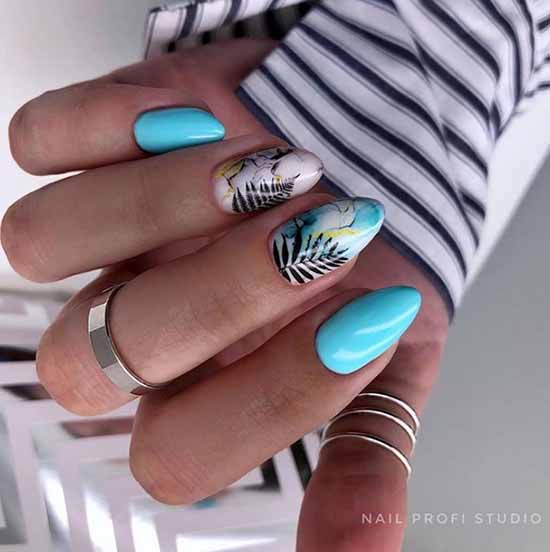 Création d'ongles avec stickers : 100 photos, nouveautés, idées mode