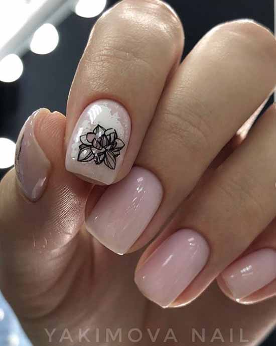 Création d'ongles avec stickers : 100 photos, nouveautés, idées mode