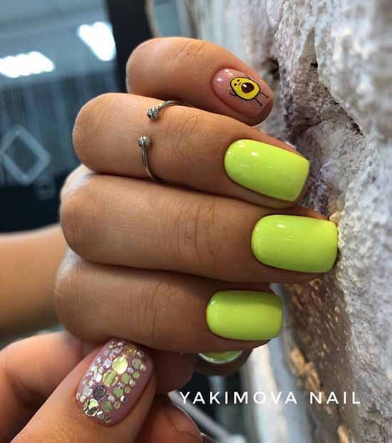 Création d'ongles avec stickers : 100 photos, nouveautés, idées mode