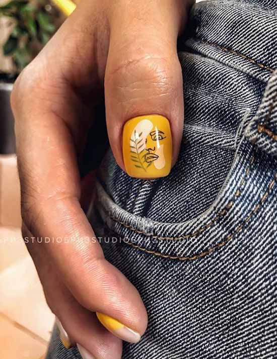 Création d'ongles avec stickers : 100 photos, nouveautés, idées mode