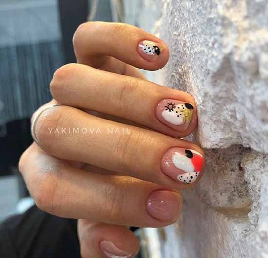 Création d'ongles avec stickers : 100 photos, nouveautés, idées mode