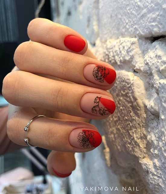 Création d'ongles avec stickers : 100 photos, nouveautés, idées mode