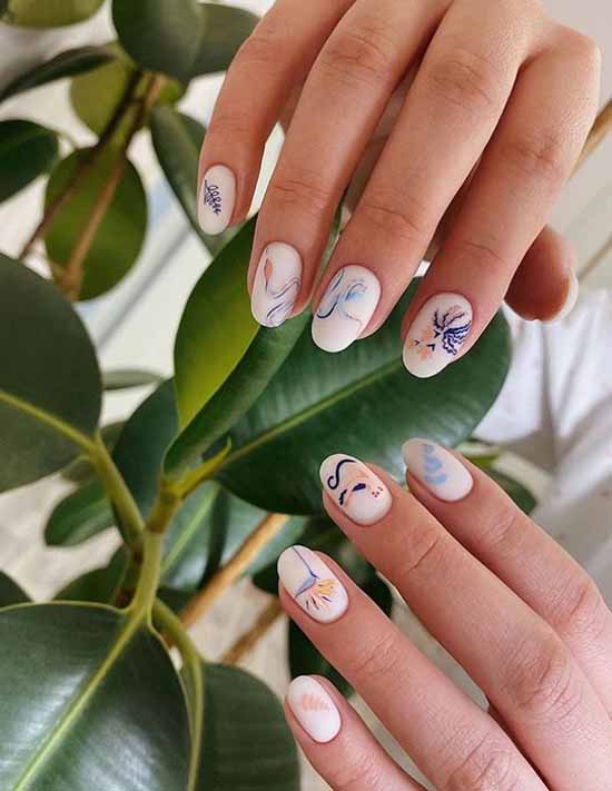 Création d'ongles avec stickers : 100 photos, nouveautés, idées mode