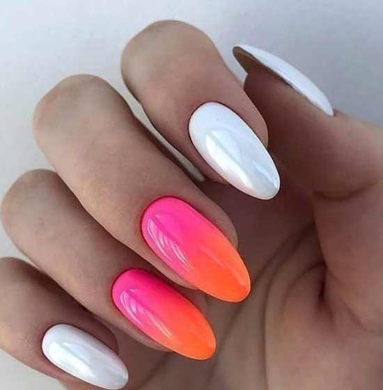 Rouge avec couleur perle frottée