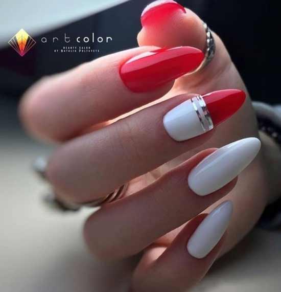 Photo de manucure lumineuse