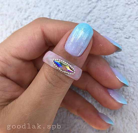 Conception d'ongles dégradés: photo, 100 meilleures idées de manucure