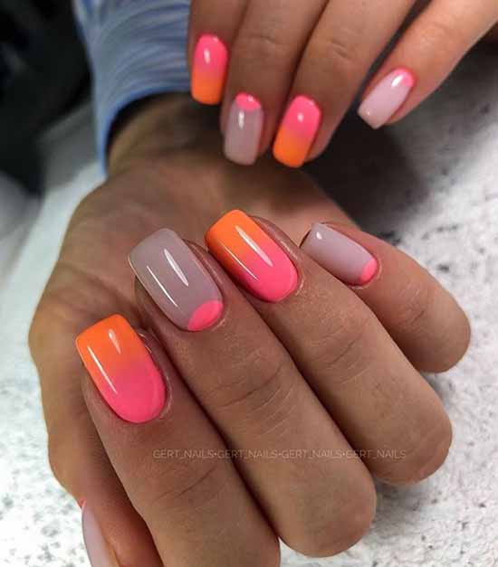 Conception d'ongles dégradés: photo, 100 meilleures idées de manucure