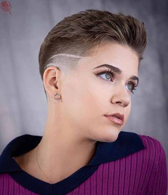 Coupes de cheveux courtes avec une frange: photos, principaux types et formes