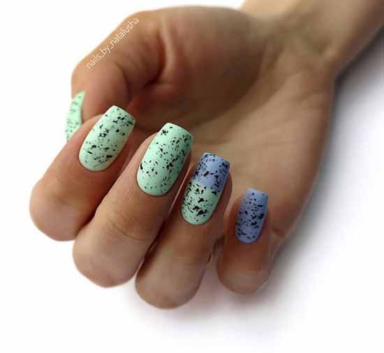 Manucure façon œuf de caille