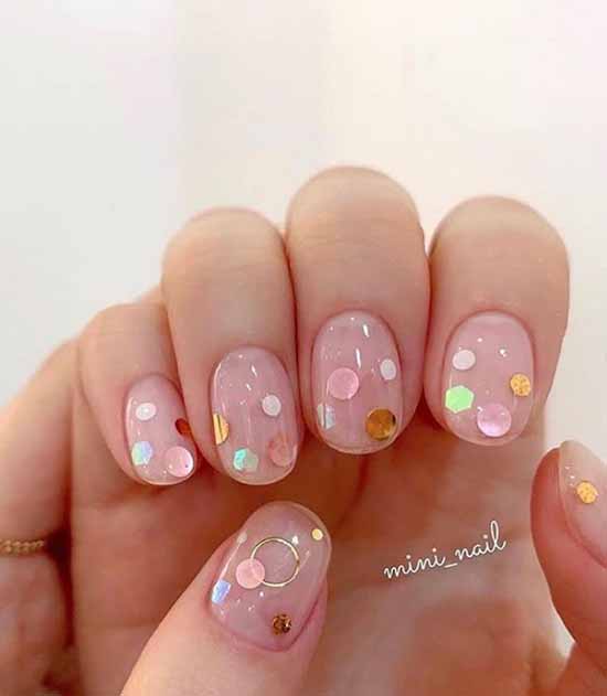 Belle manucure sans motif: photos et meilleures idées de design