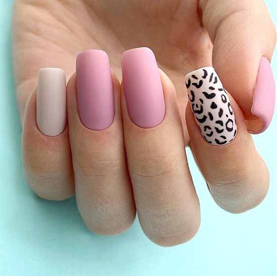 Manucure beige avec noir: 105 photos avec le plus beau design