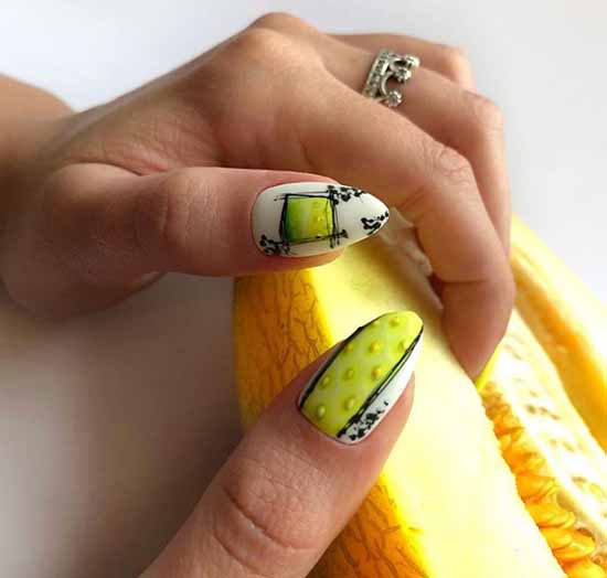 Manucure aux fruits 2026: nouveautés photo de la conception des ongles