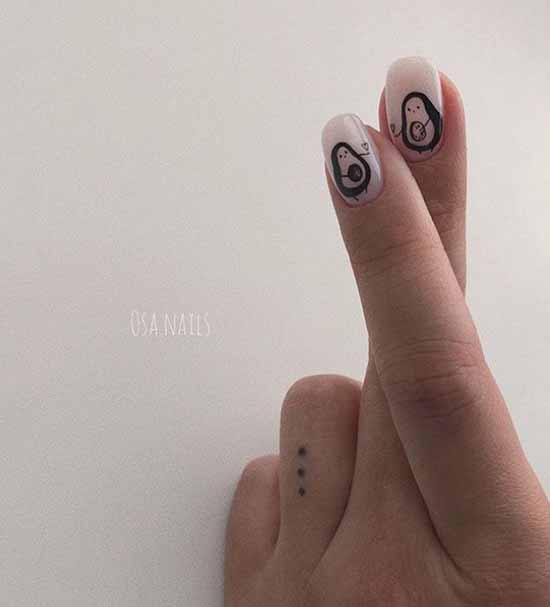 Manucure aux fruits 2026: nouveautés photo de la conception des ongles