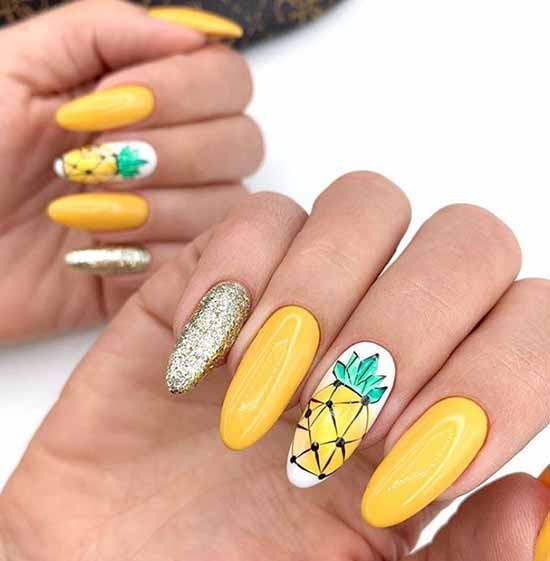 Manucure aux fruits 2026: nouveautés photo de la conception des ongles