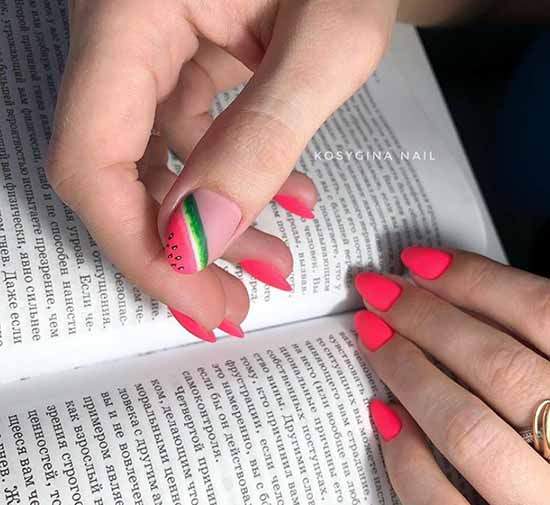 Manucure aux fruits 2026: nouveautés photo de la conception des ongles