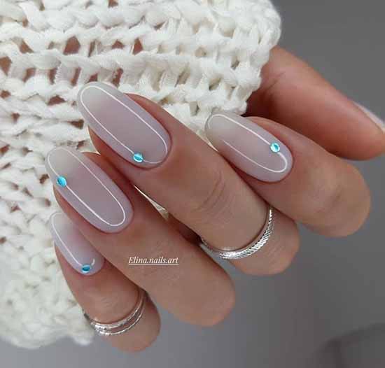 Photo de conception d'ongles simple
