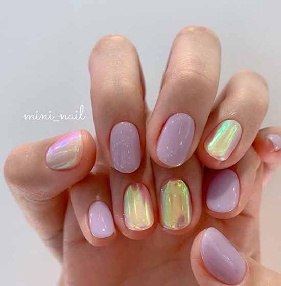 Conception d'ongles simple: types et nouveaux éléments spectaculaires sur la photo