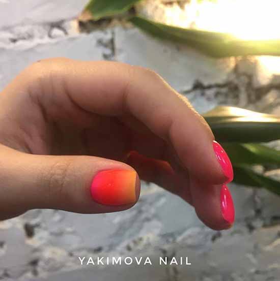 Manucure rouge pour ongles courts: nouveautés sur la photo, idées de mode