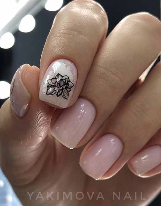 Manucure pour ongles carrés: 100 photos avec de nouvelles et belles idées