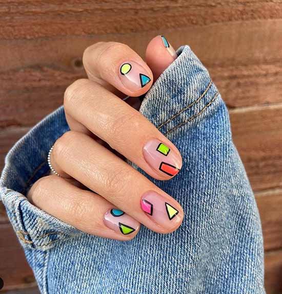 Conception d'ongles transparents