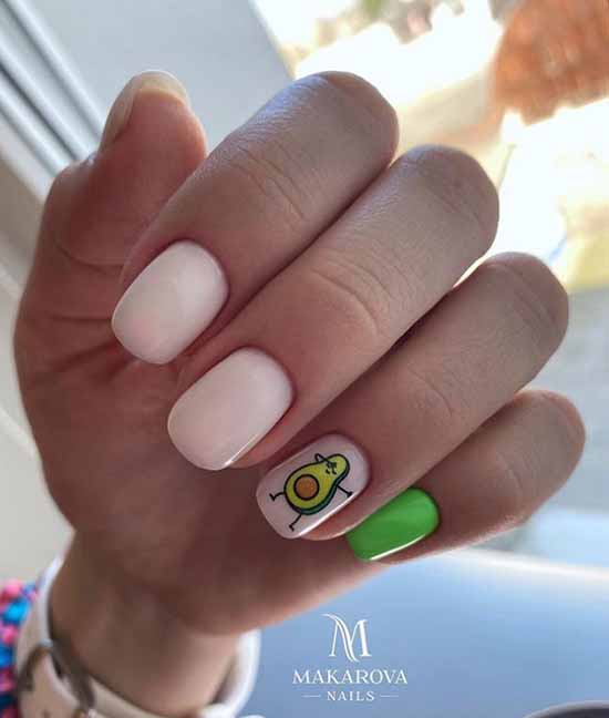 Rose décontractée avec des fruits