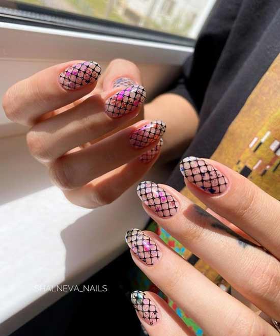 Estampage dessin sur fond transparent