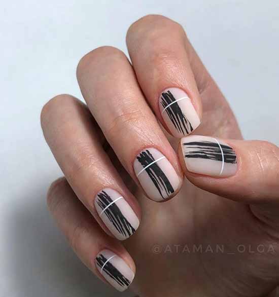 Design pour les ongles courts 2026: nouvelle manucure, idées de photo