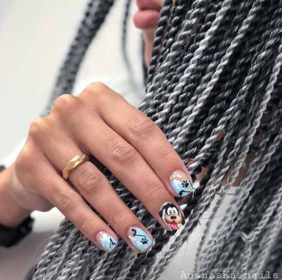 Design pour les ongles courts 2026: nouvelle manucure, idées de photo