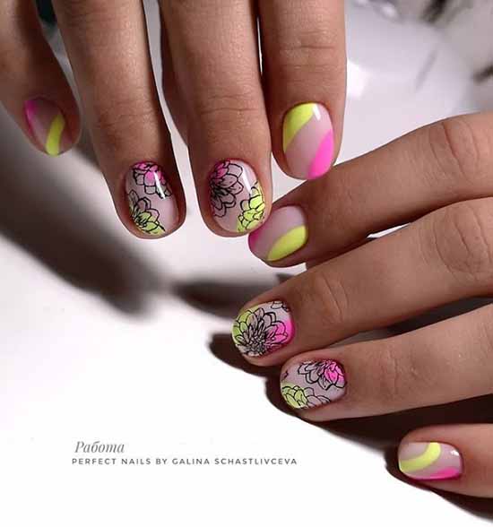 Design pour les ongles courts 2026: nouvelle manucure, idées de photo