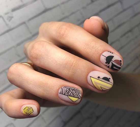 Design pour les ongles courts 2026: nouvelle manucure, idées de photo