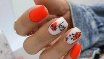 Manucure originale nail art, conception de photo