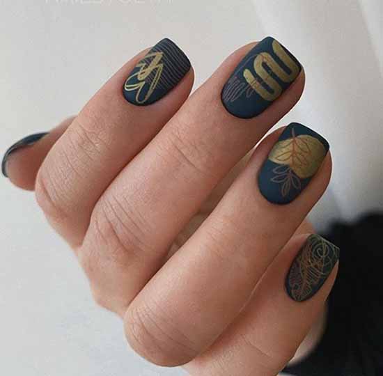 Manucure d'automne à la mode 2025-2026: photos, tendances, idées de nail art