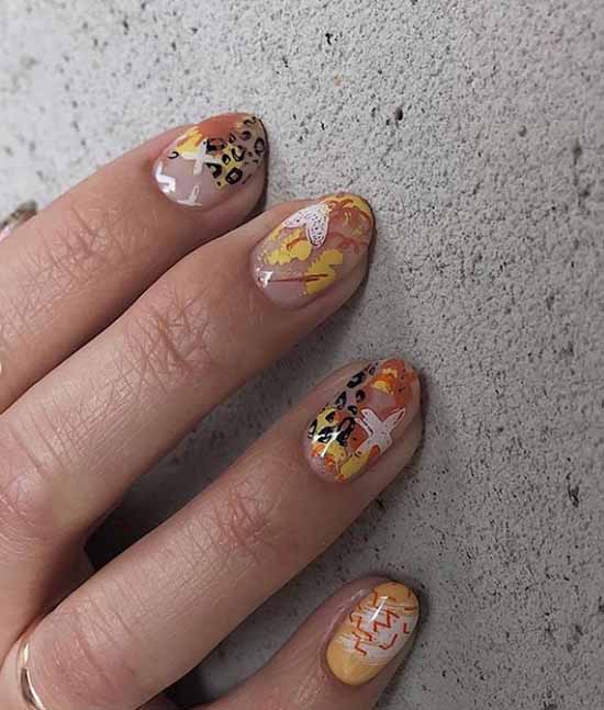 Manucure d'automne à la mode 2025-2026: photos, tendances, idées de nail art