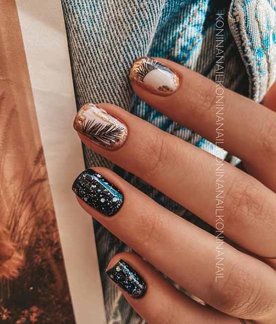 Manucure d'automne à la mode 2025-2026: photos, tendances, idées de nail art