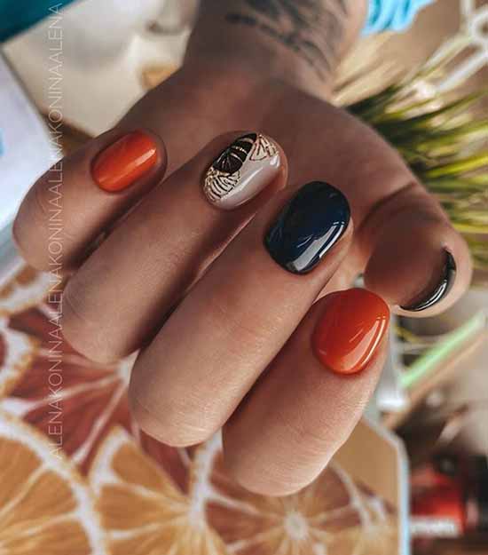 Manucure d'automne à la mode 2025-2026: photos, tendances, idées de nail art