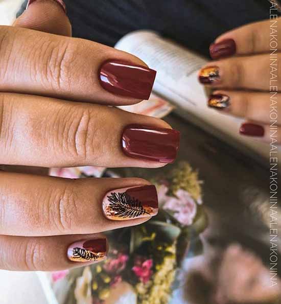 Manucure d'automne à la mode 2025-2026: photos, tendances, idées de nail art