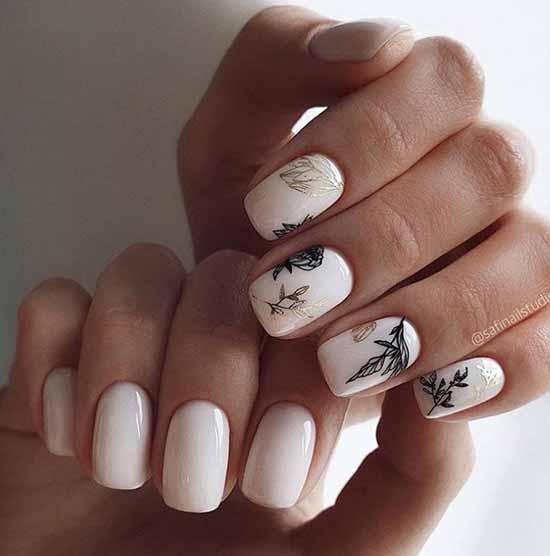 Manucure d'automne à la mode 2025-2026: photos, tendances, idées de nail art