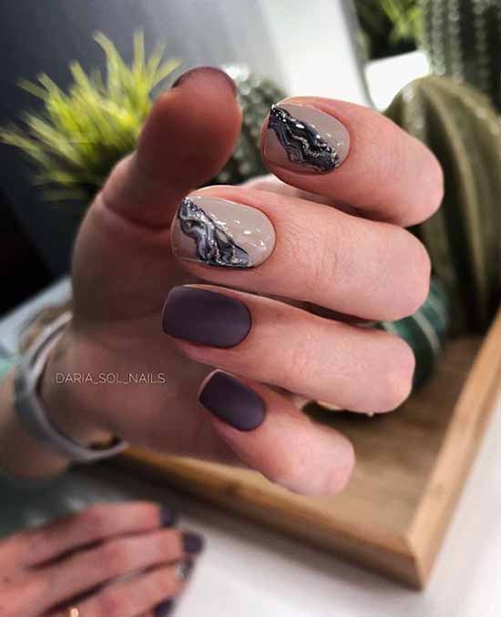 Manucure d'automne à la mode 2025-2026: photos, tendances, idées de nail art