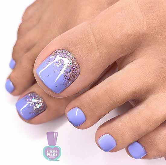 Pédicure brillante: 100 nouvelles idées de photo, design de mode