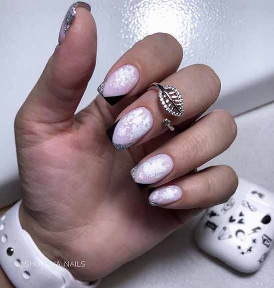 Veste noire à sequins